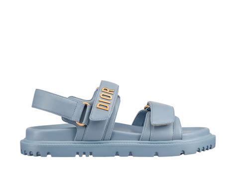 DiorAct Sandal Horizon Blue Lambskin 